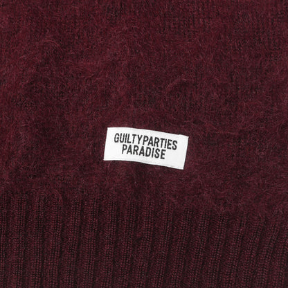 22AW モヘア ニット クルーネック セーター(MOHAIR CREW NECK SWEATER)