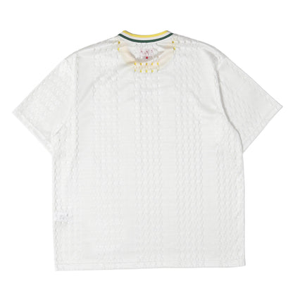 22SS パーフォレイティド ストライプ ウオーム アップ トップ(Perforated Stripe Warm Up Top)