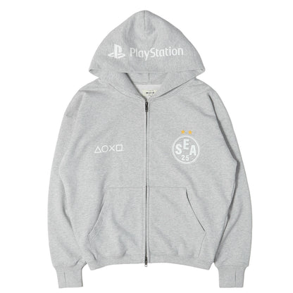 25AW ×PlayStation フルジップ スウェットパーカー(WDS TEAM ZIP HOODIE)