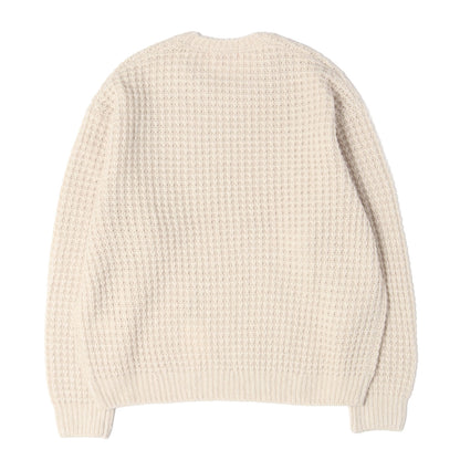 25AW スモールBOXロゴ ワッフルニット セーター(Small Box Waffle Sweater)