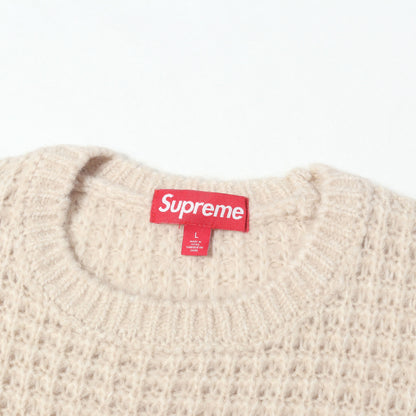 25AW スモールBOXロゴ ワッフルニット セーター(Small Box Waffle Sweater)