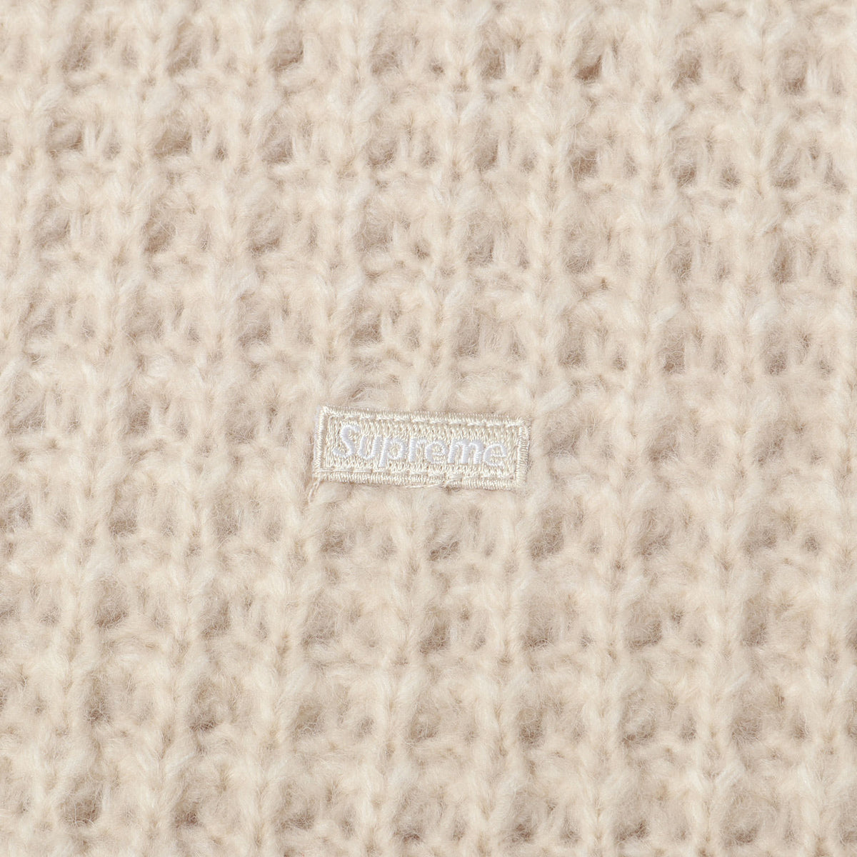 25AW スモールBOXロゴ ワッフルニット セーター(Small Box Waffle Sweater)