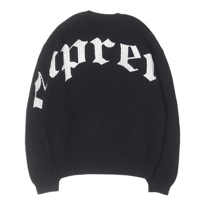 25SS オールドイングリッシュロゴ プリント ニット セーター(Old English Printed Sweater)