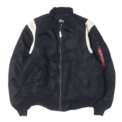 00s ×fragment design ×ALPHA 25周年記念 カスタム MA-1 フライトジャケット