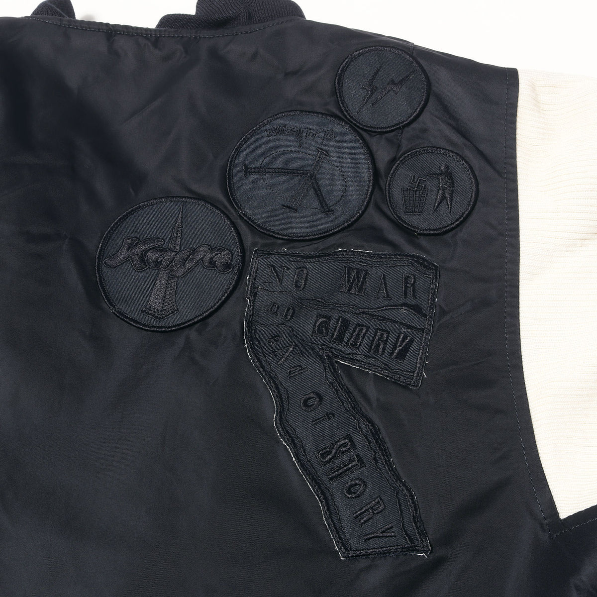 00s ×fragment design ×ALPHA 25周年記念 カスタム MA-1 フライトジャケット