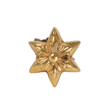 22K カットアウト スター スタッド ピアス(CO STAR STUD 22K)