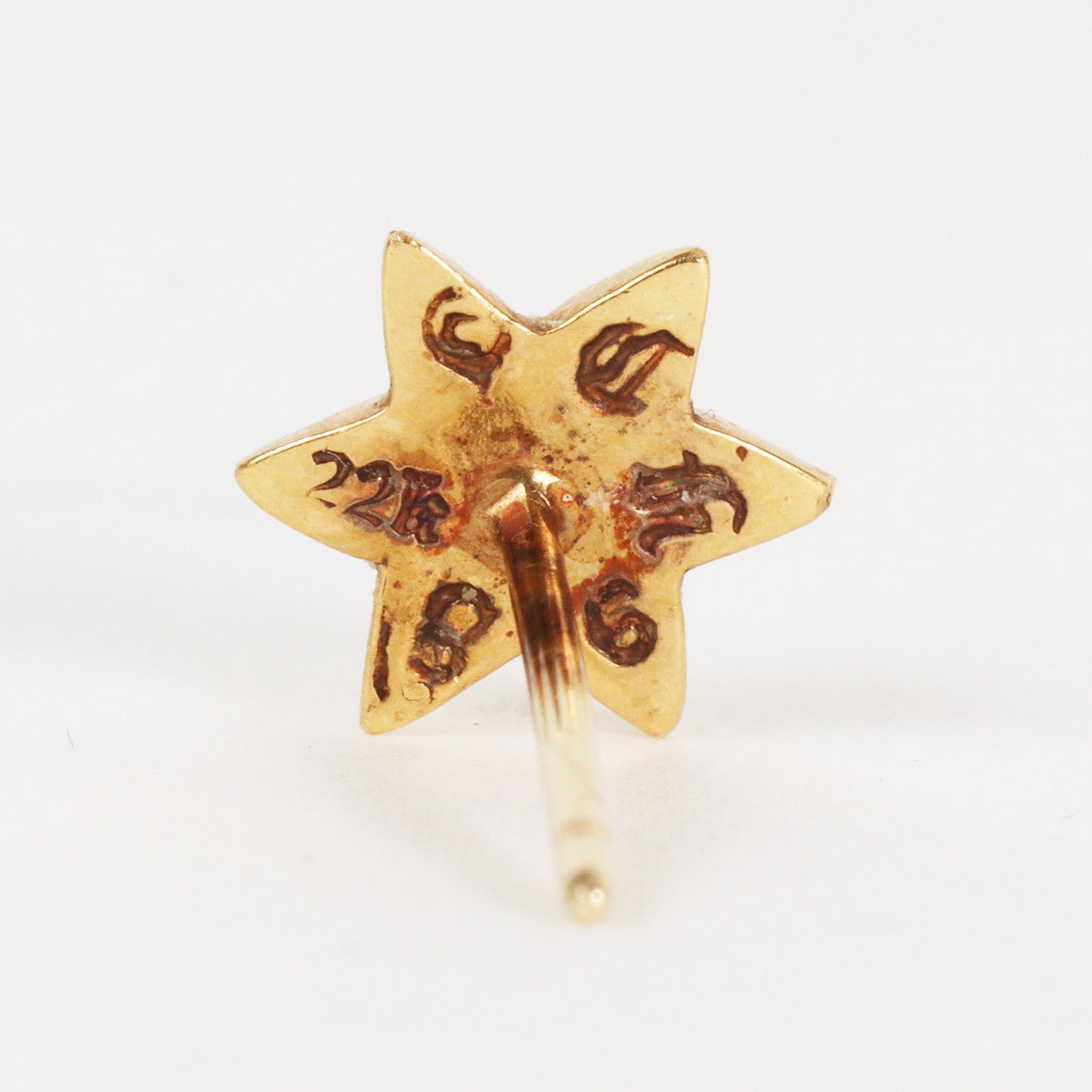 22K カットアウト スター スタッド ピアス(CO STAR STUD 22K)