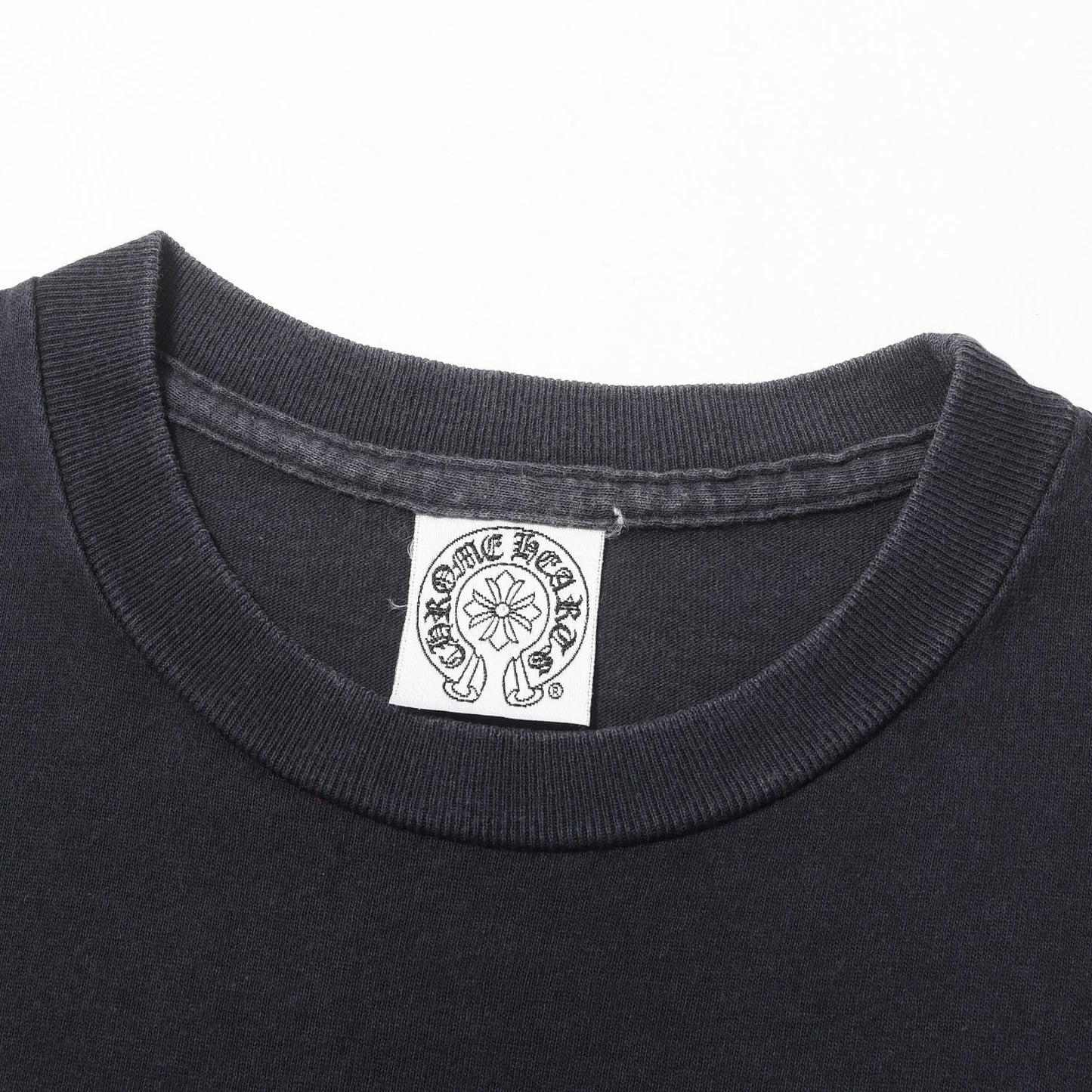 90s ホースシュー スクロールラベル 刺繍 ポケットTシャツ / MADE IN USA