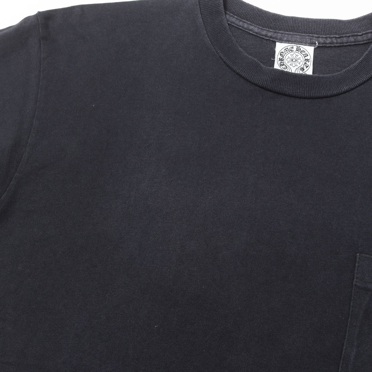 90s ホースシュー スクロールラベル 刺繍 ポケットTシャツ / MADE IN USA