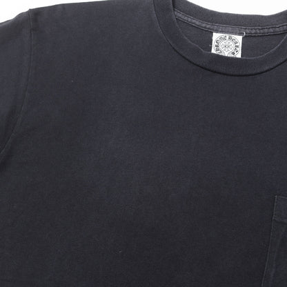 90s ホースシュー スクロールラベル 刺繍 ポケットTシャツ / MADE IN USA