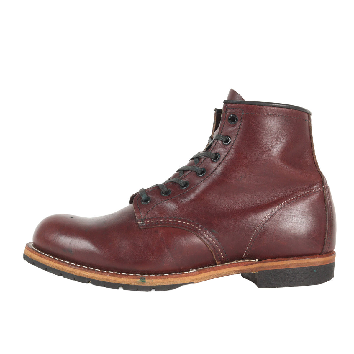 [人気品番 9011] 00s ベックマン ラウンド レザー ブーツ / 2007年製 BECKMAN ROUND BOOTS