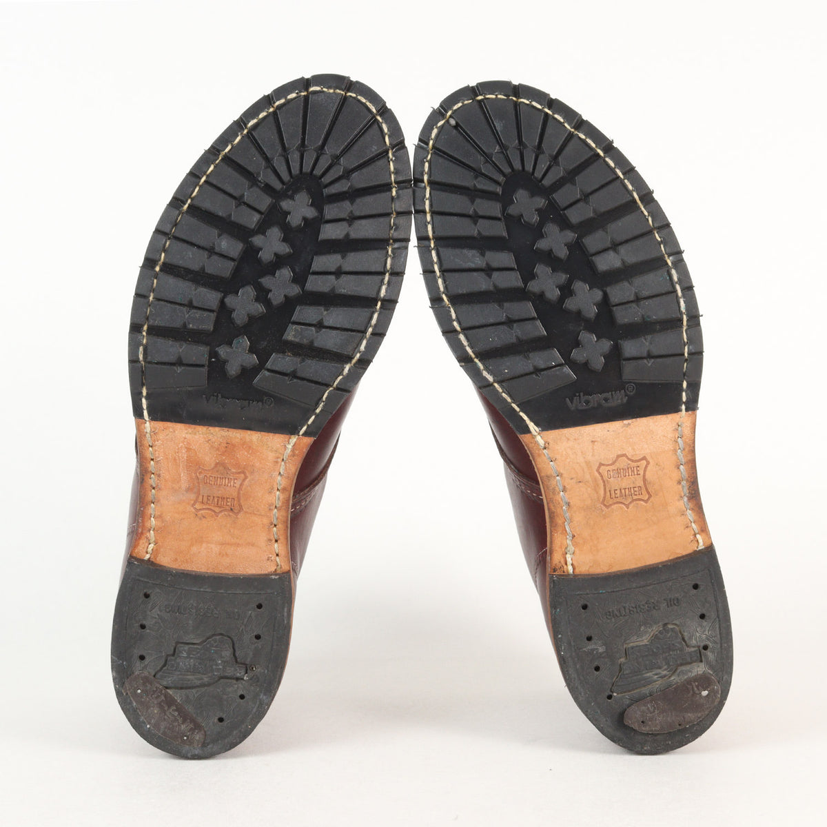 [人気品番 9011] 00s ベックマン ラウンド レザー ブーツ / 2007年製 BECKMAN ROUND BOOTS