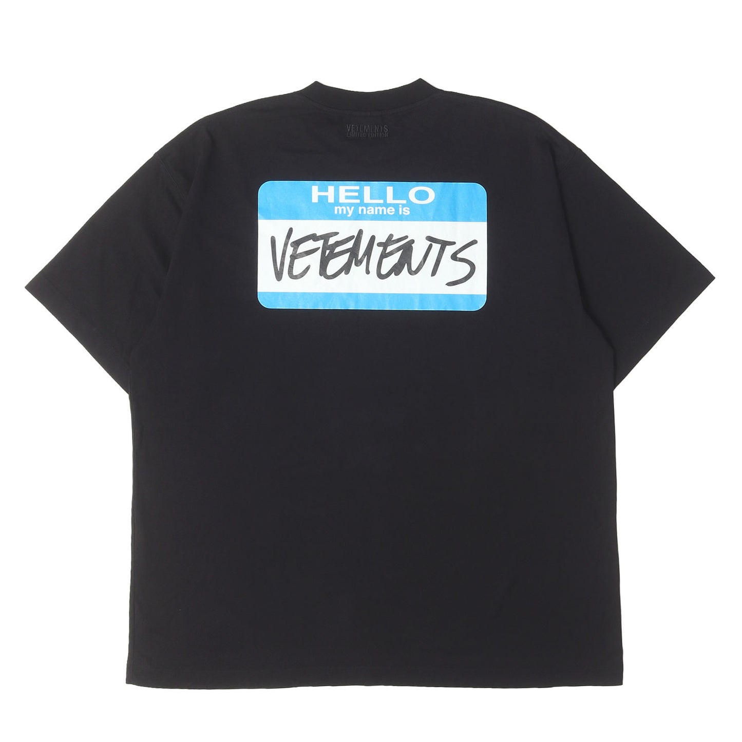23SS ネームシールグラフィック オーバーサイズ Tシャツ(My Name Is T-Shirt)