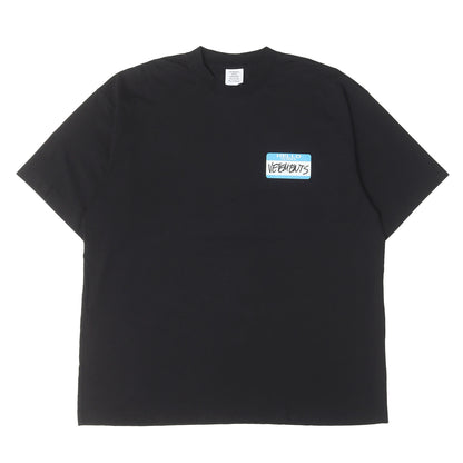 23SS ネームシールグラフィック オーバーサイズ Tシャツ(My Name Is T-Shirt)