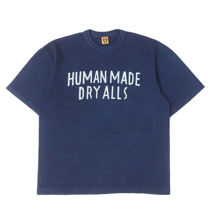 24SS タイガー 抜染プリント インディゴ Tシャツ(INDIGO DYED T-SHIRT)