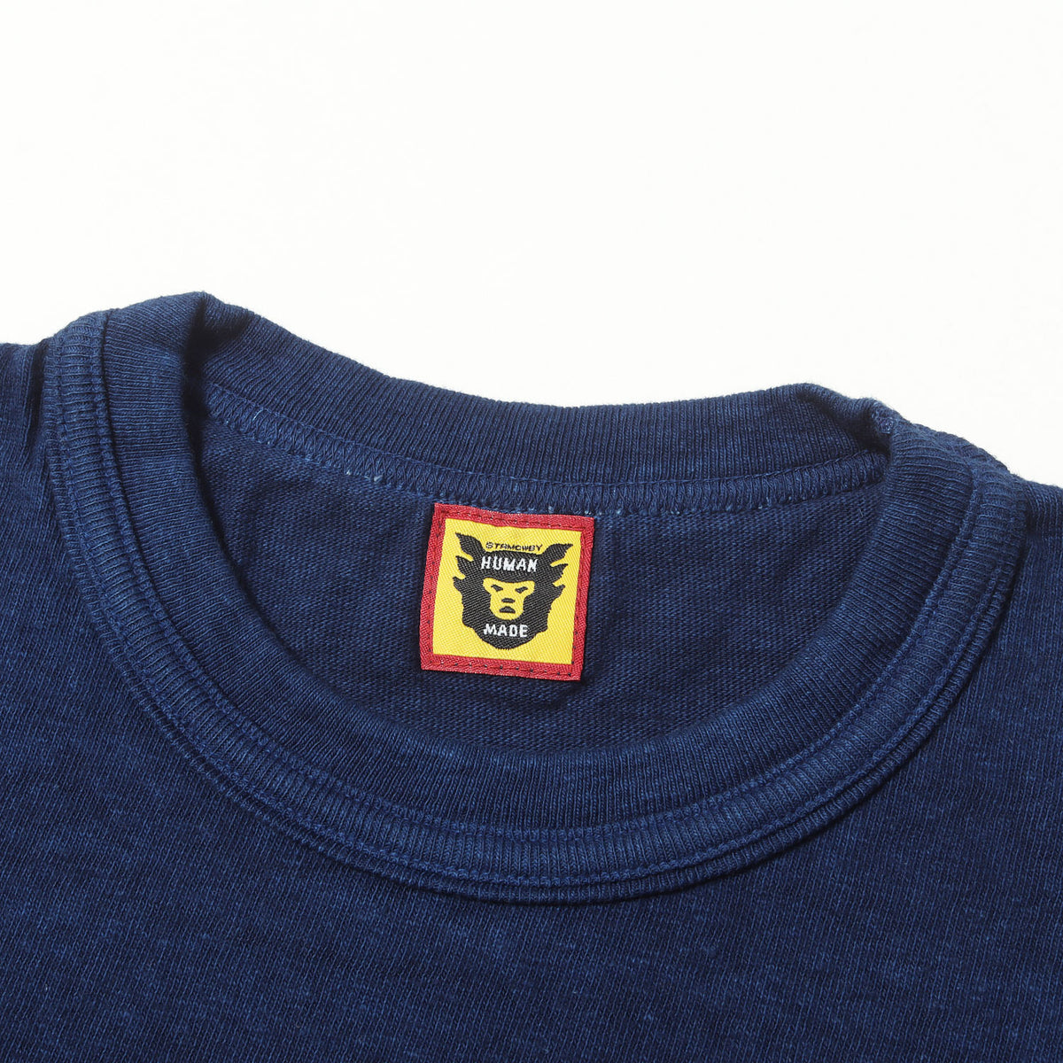 24SS タイガー 抜染プリント インディゴ Tシャツ(INDIGO DYED T-SHIRT)