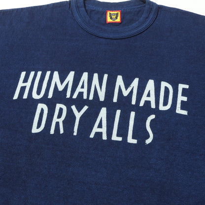 24SS タイガー 抜染プリント インディゴ Tシャツ(INDIGO DYED T-SHIRT)