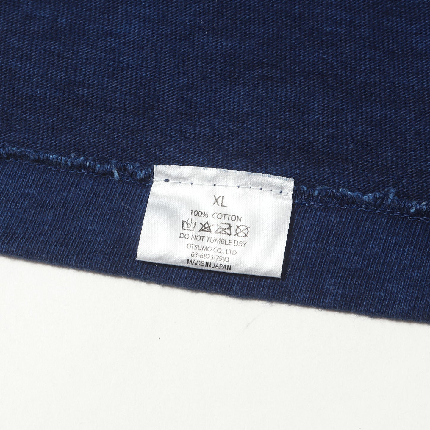 24SS タイガー 抜染プリント インディゴ Tシャツ(INDIGO DYED T-SHIRT)