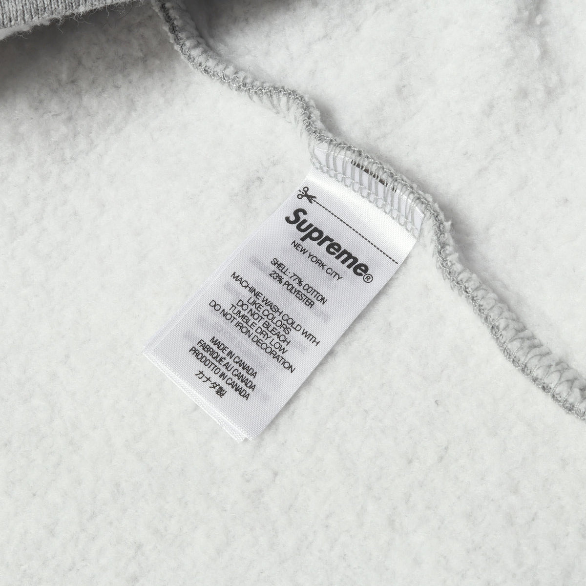 23AW スモールBOXロゴ スウェットパーカー(Small Box Drawcord Hooded Sweatshirt)