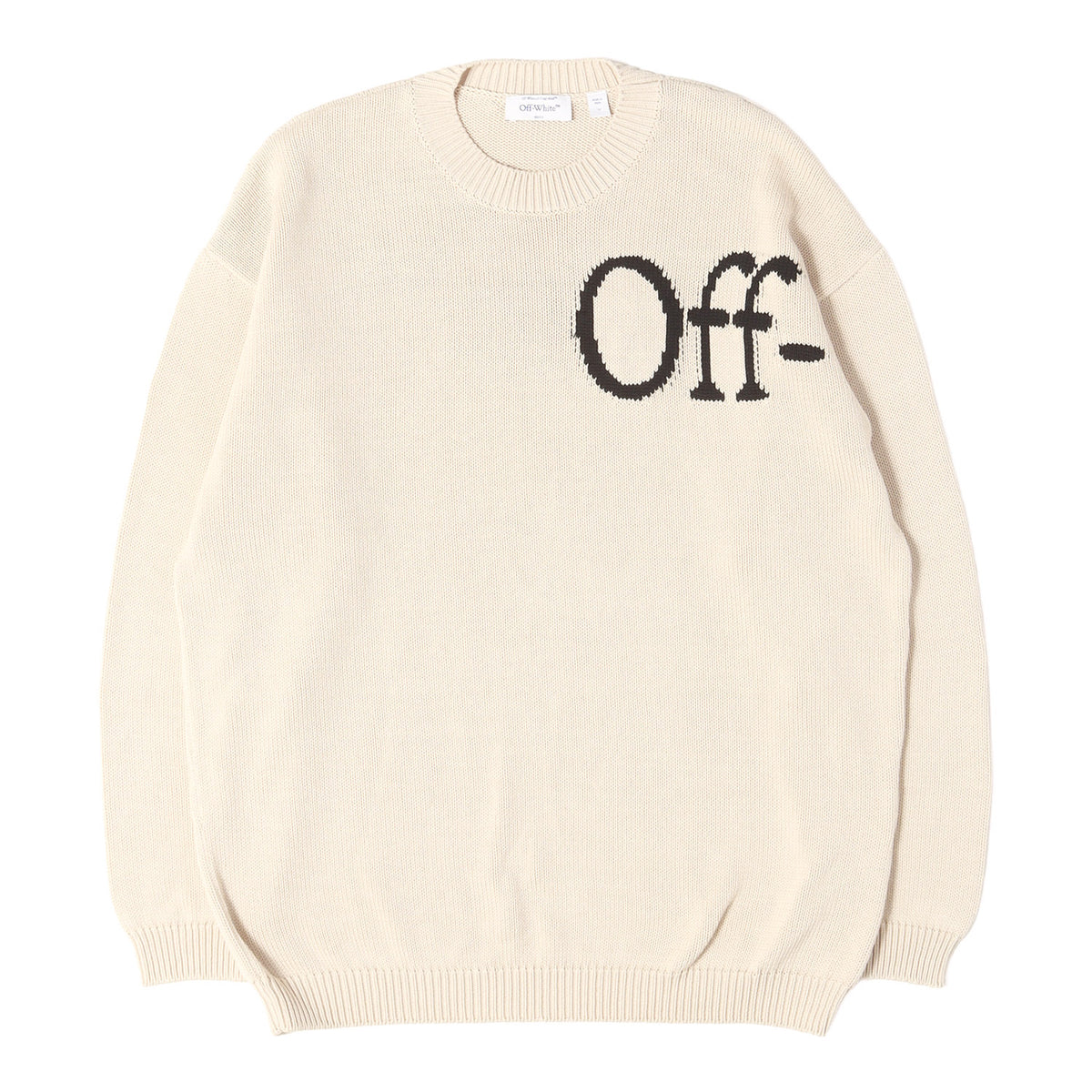 26SS ブランドロゴ コットンニット セーター(Bookish Shared Crewneck Sweater)