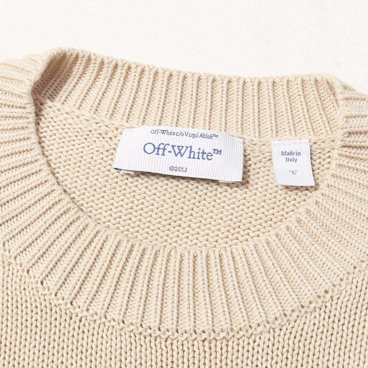 26SS ブランドロゴ コットンニット セーター(Bookish Shared Crewneck Sweater)