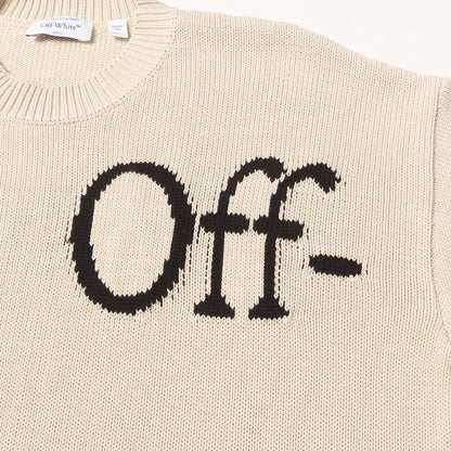 26SS ブランドロゴ コットンニット セーター(Bookish Shared Crewneck Sweater)