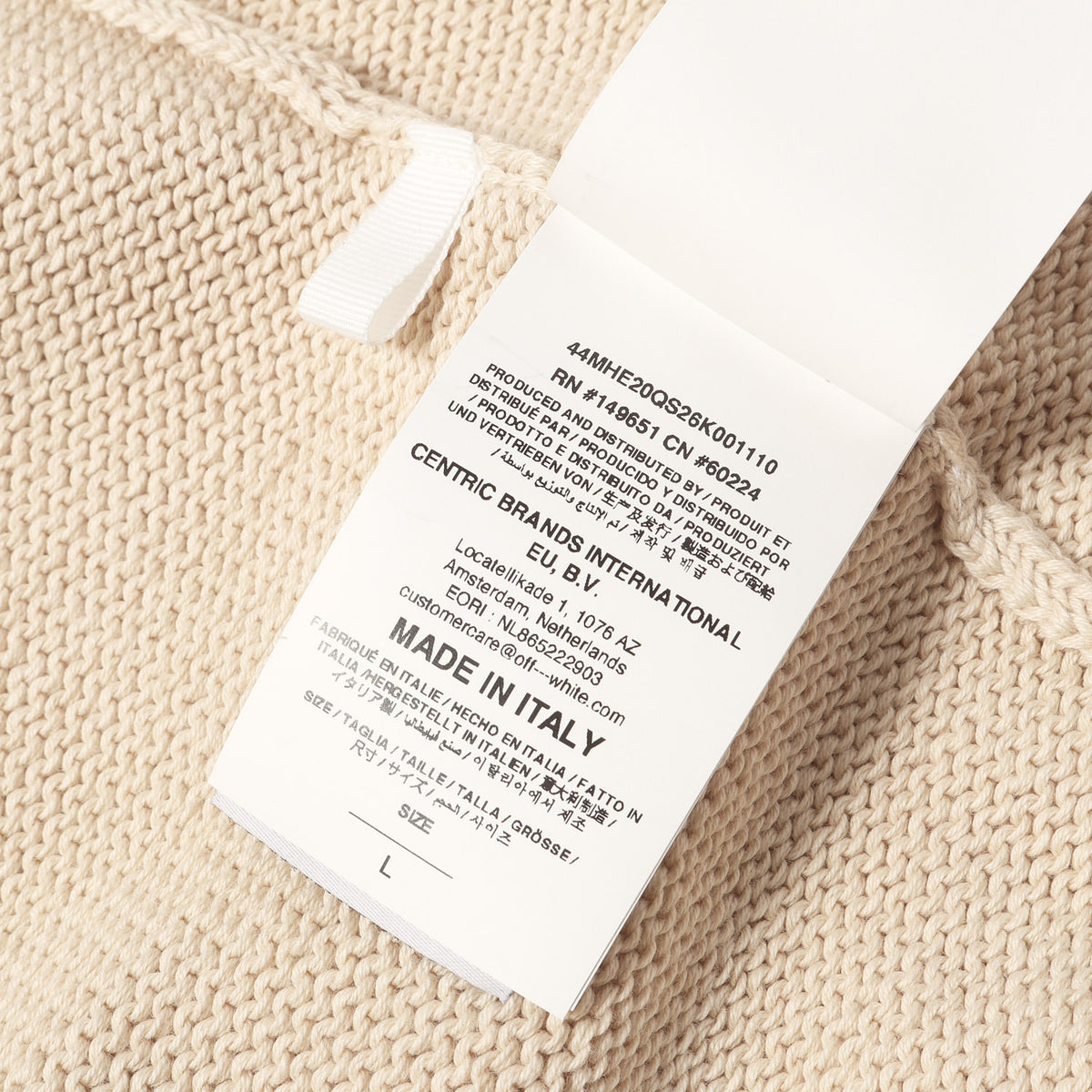 26SS ブランドロゴ コットンニット セーター(Bookish Shared Crewneck Sweater)