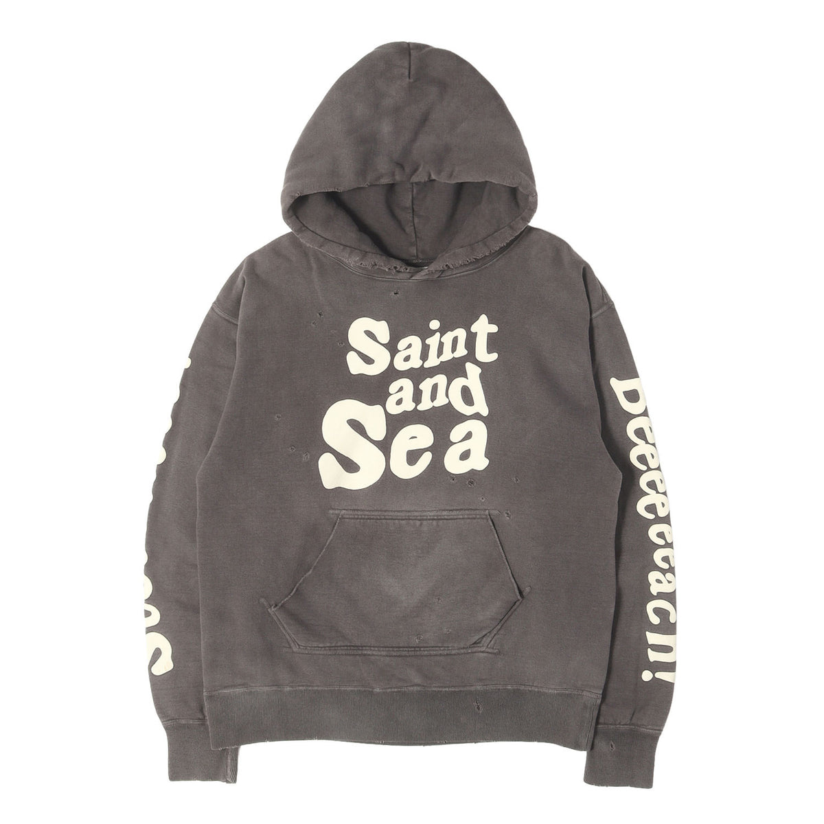 21AW ×WIND AND SEA ヴィンテージ加工 スウェットパーカー(HOODIE)
