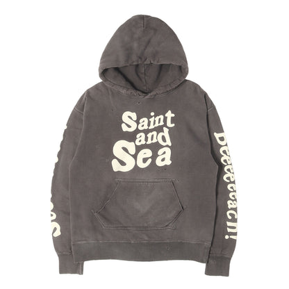 21AW ×WIND AND SEA ヴィンテージ加工 スウェットパーカー(HOODIE)