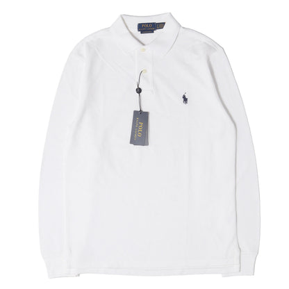 [現行モデル] ロングスリーブ スリム 鹿の子 ポロシャツ (CUSTOM SLIM FIT)