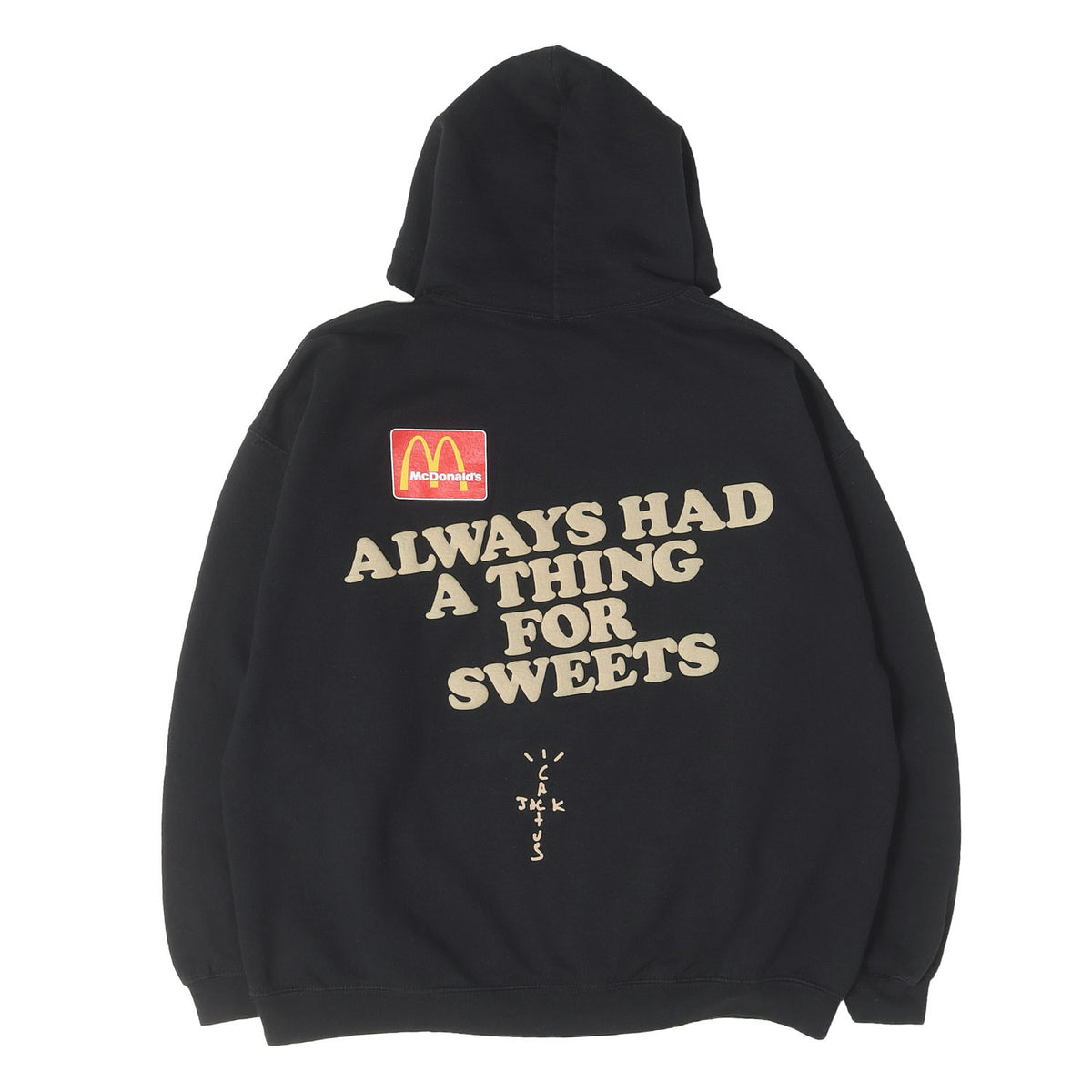×McDonald's Cactus Jack 発泡プリント スウェットパーカー