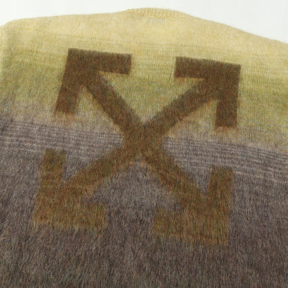 25AW オーバーサイズ グラデーション モヘアニット セーター(Mohair Arrow Gradient Crewneck Sweater)