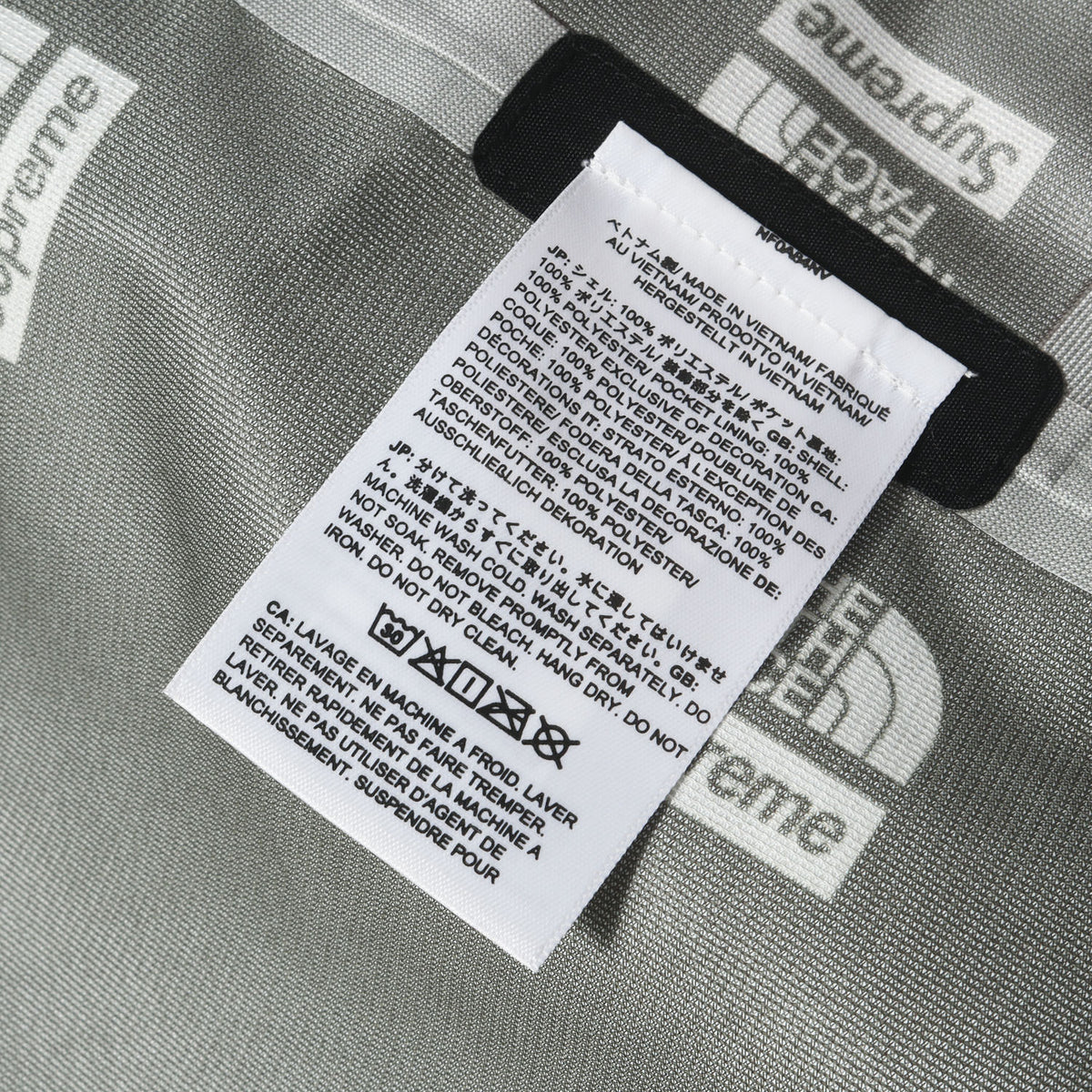 23SS ×THE NORTH FACE 騙し絵プリント テープドシーム シェルジャケット(Trompe Loeil Printed Taped Seam Shell Jacket)