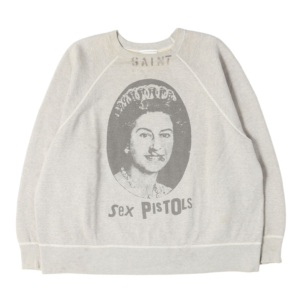 24AW ×Sex Pistols ヴィンテージ加工 スウェット(SP_CREW SWT/QUEEN)