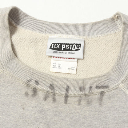 24AW ×Sex Pistols ヴィンテージ加工 スウェット(SP_CREW SWT/QUEEN)