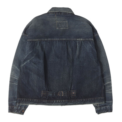 24SS ×BerBerJin 藤原裕 1stタイプ ヴィンテージ加工 デニムジャケット(DENIM JACKET/FIRST)