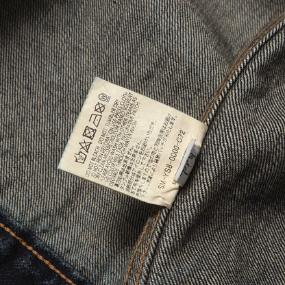 24SS ×BerBerJin 藤原裕 1stタイプ ヴィンテージ加工 デニムジャケット(DENIM JACKET/FIRST)