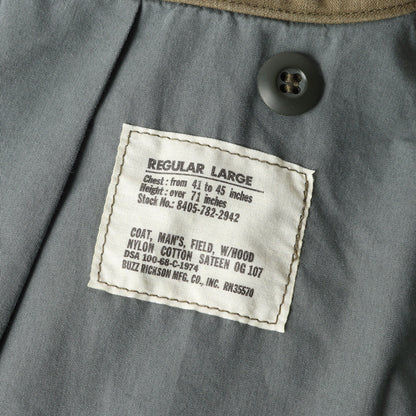 2nd アルミジッパー グレーライナー M-65 フィールドジャケット (Type M-65) BR11702