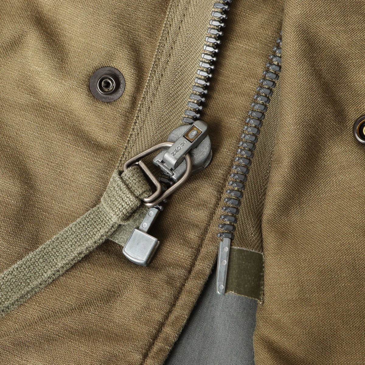 2nd アルミジッパー グレーライナー M-65 フィールドジャケット (Type M-65) BR11702