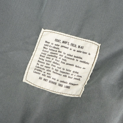 2nd アルミジッパー グレーライナー M-65 フィールドジャケット (Type M-65) BR11702