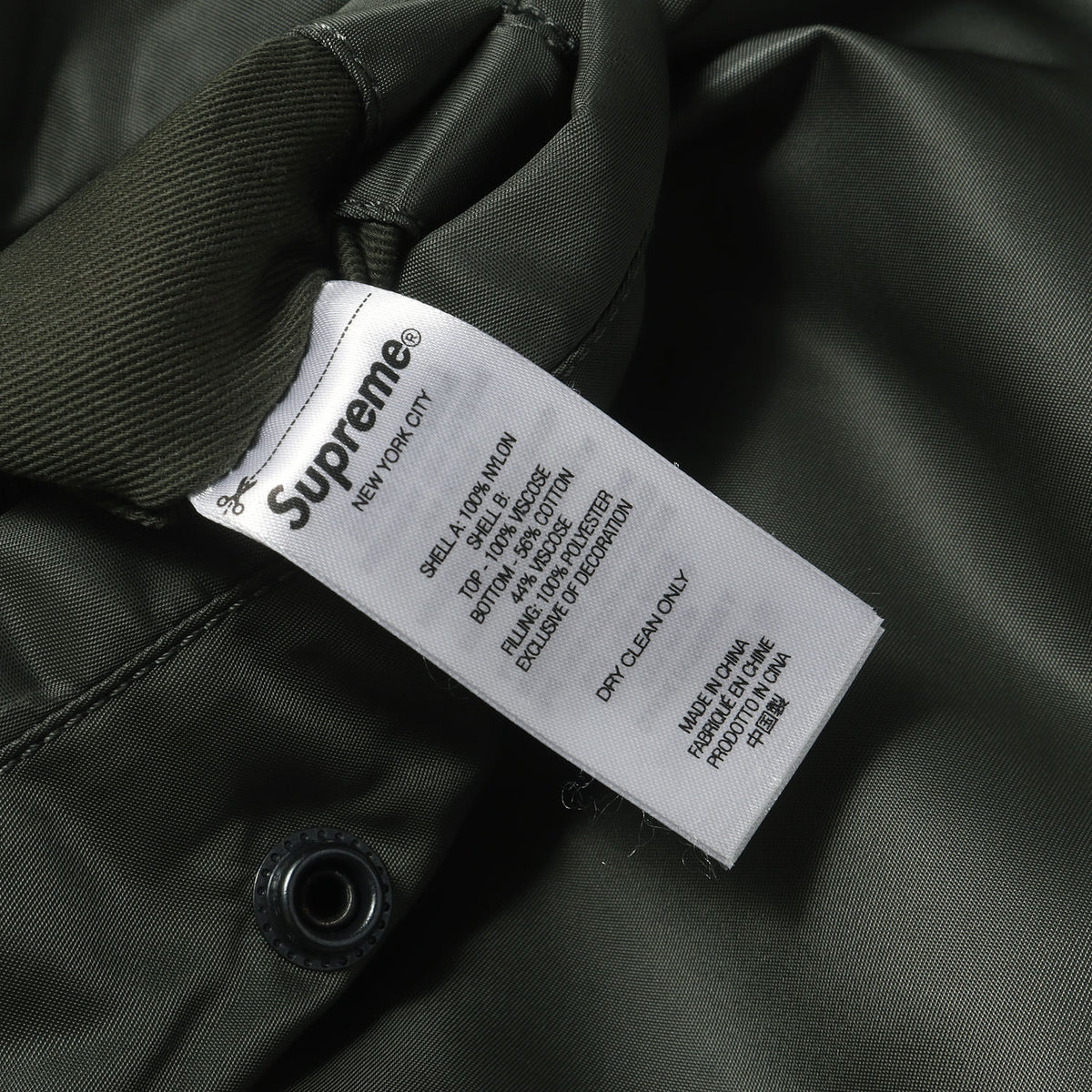 25SS ×GOODENOUGH ×ALPHA レオパード柄 リバーシブル MA-1ジャケット(Reversible MA-1)