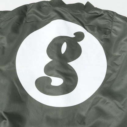 25SS ×GOODENOUGH ×ALPHA レオパード柄 リバーシブル MA-1ジャケット(Reversible MA-1)