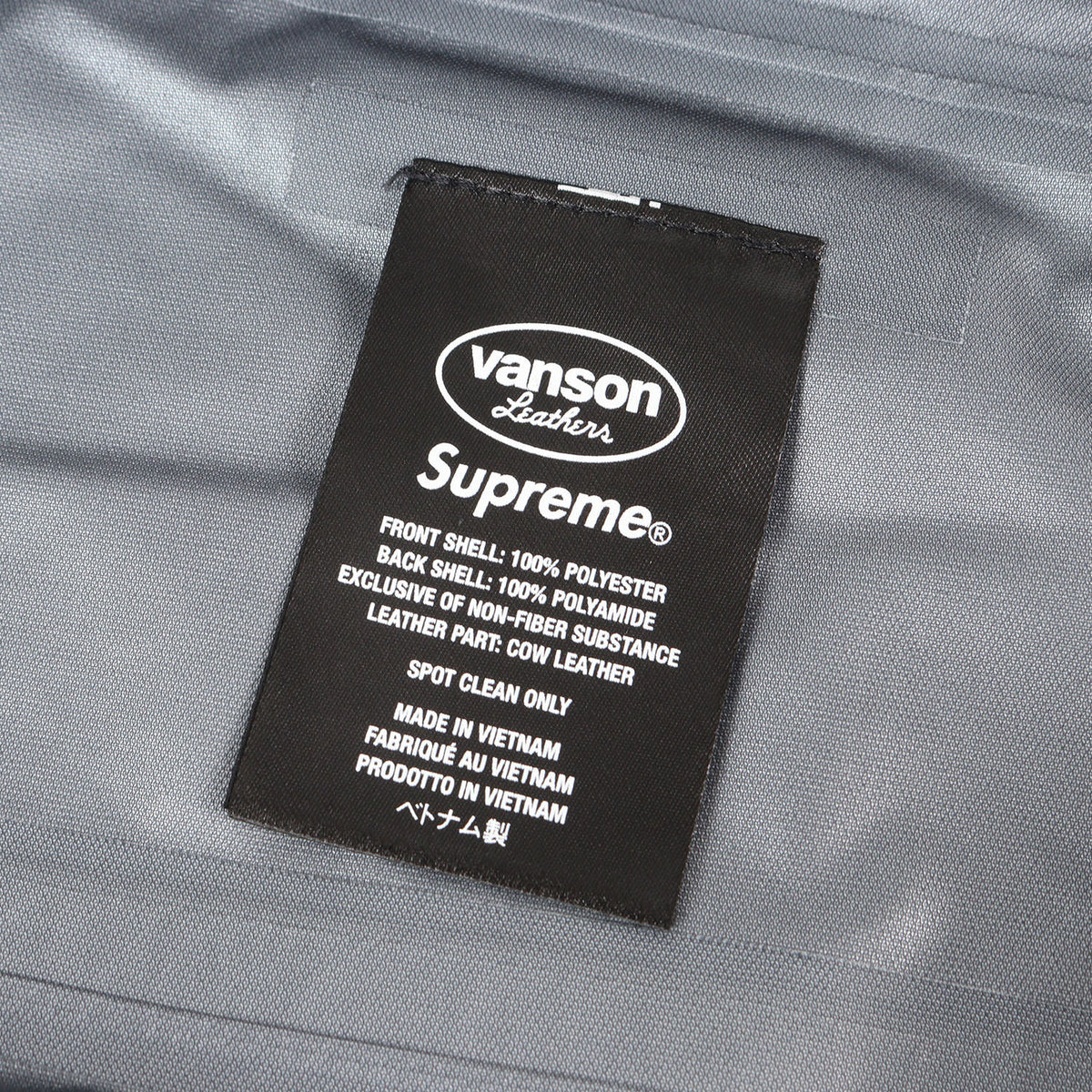 25AW VANSON ×ゴアテックス 3レイヤー シェルジャケット(GORE-TEX Shell Jacket)