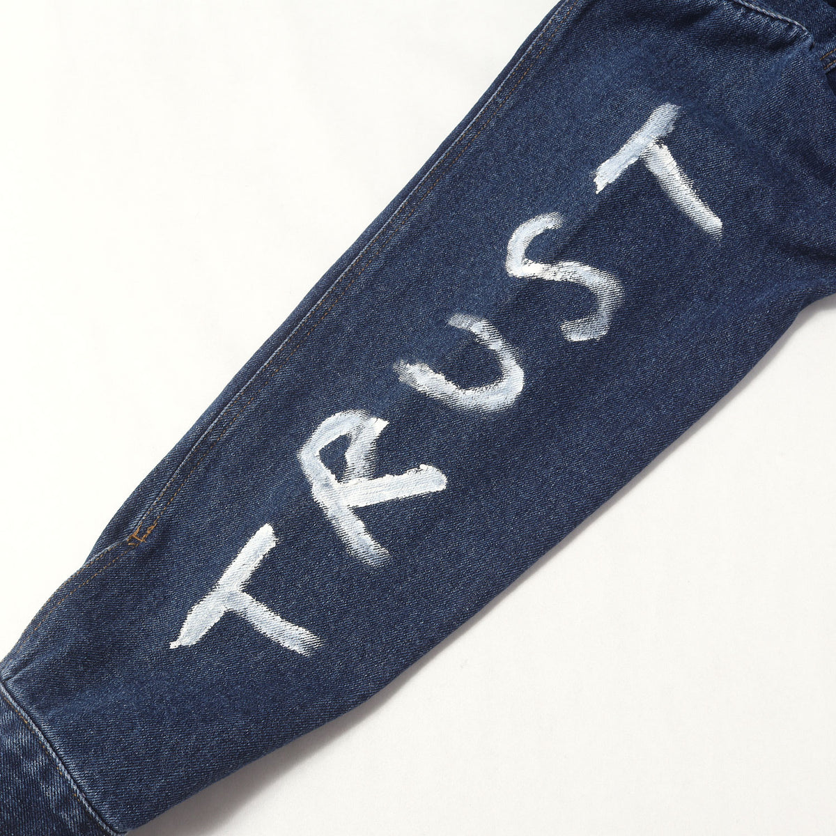 23SS Cell Division 落書きグラフィック 3rdタイプ デニムジャケット(Jesus Denim Jacket)