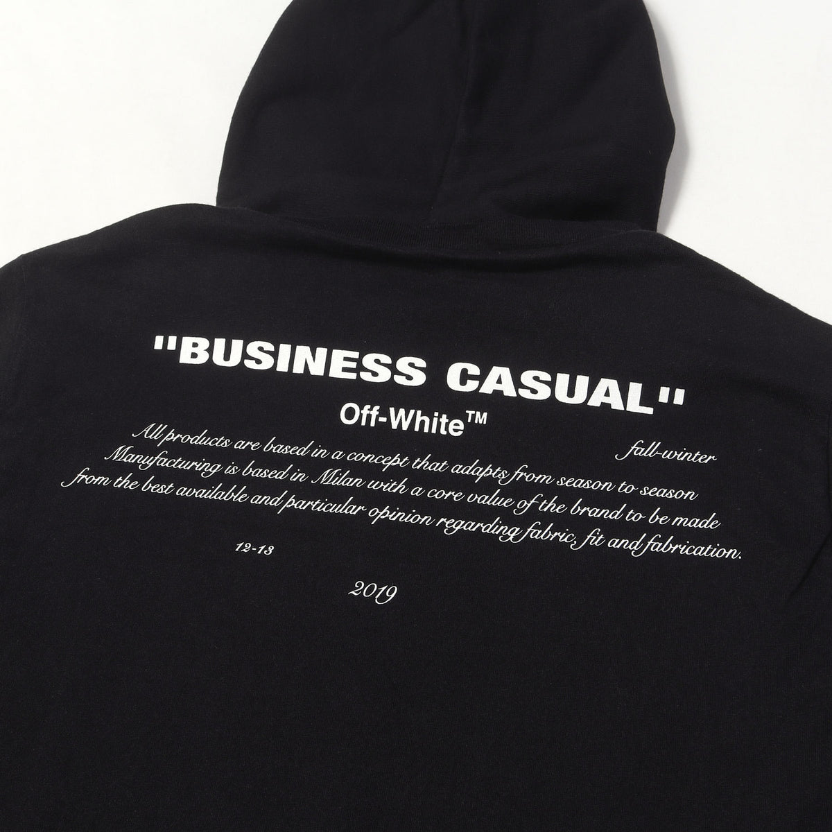 絵画グラフィック レイヤード スウェットパーカー(BERNINI LAYERED HOODIE)