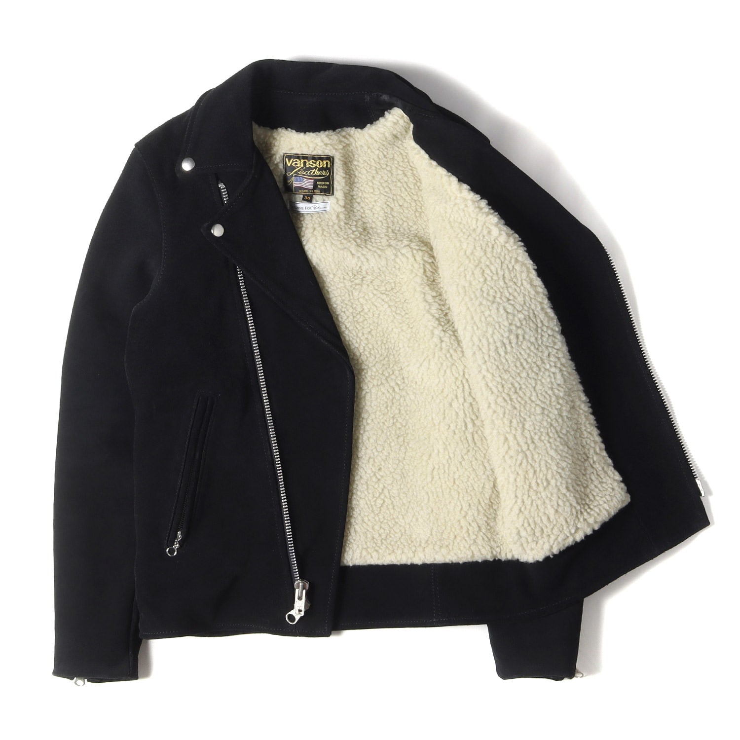 RonHerman（ロンハーマン）スエードレザージャケット VANSON(バンソン