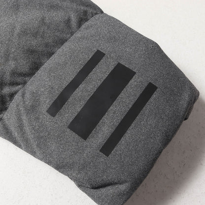 カラーブロック フーデッド ダウンジャケット (51F32-832)