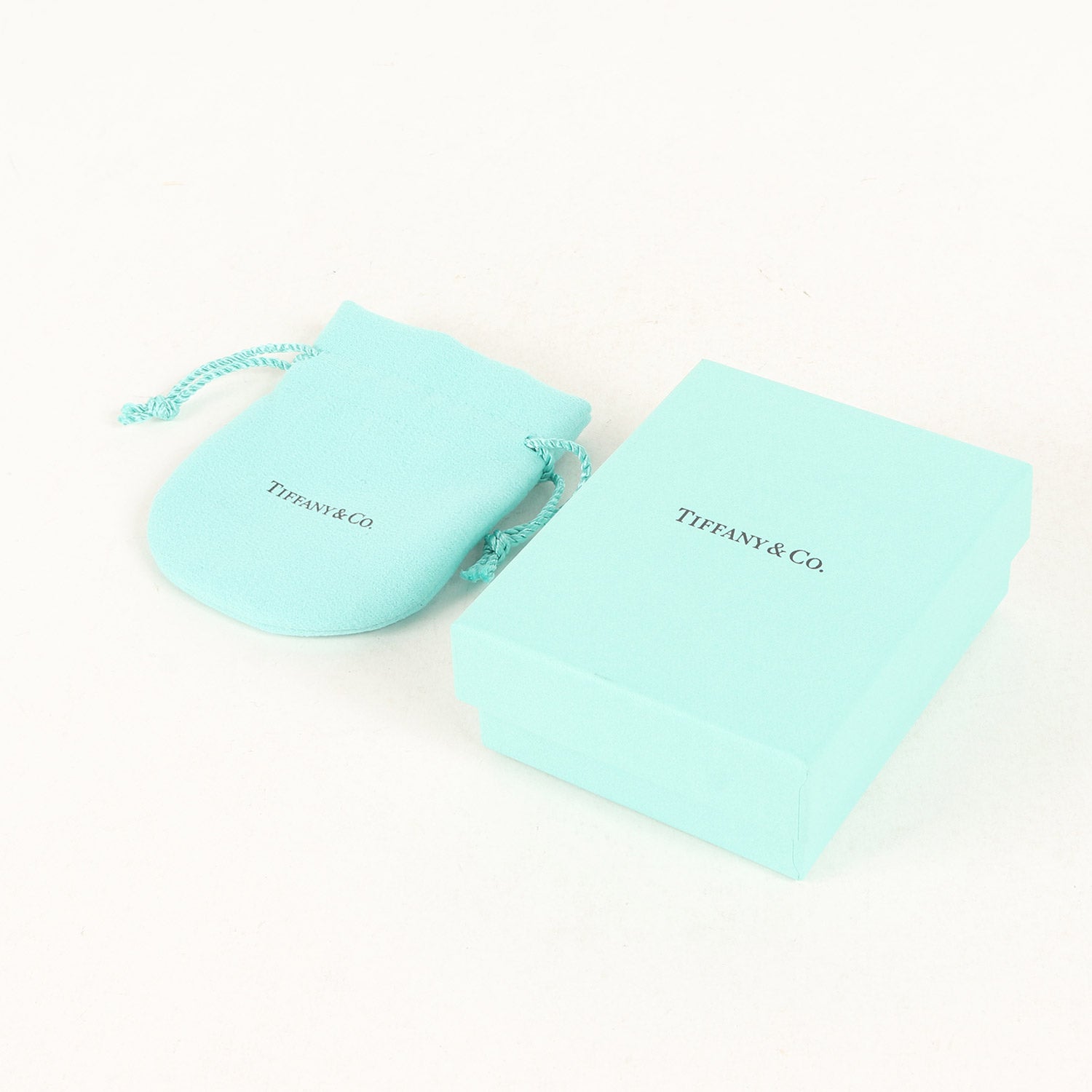 ティファニー　スターリングシルバー　チタンT TWOリング TIFFANY&Co.（ティファニー） メンズ T TWO リング 17号 シルバー