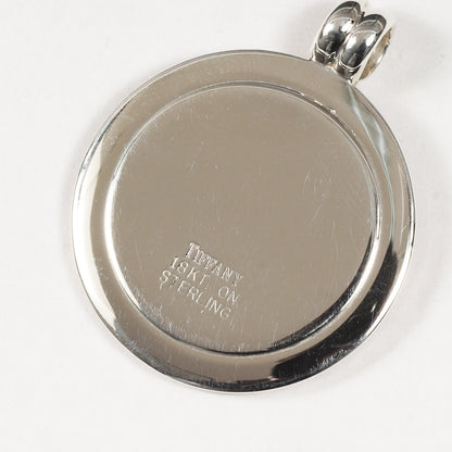 スターリングシルバー 18KT コンビ T&Co コイン ネックレストップ / チャーム ジュエリー