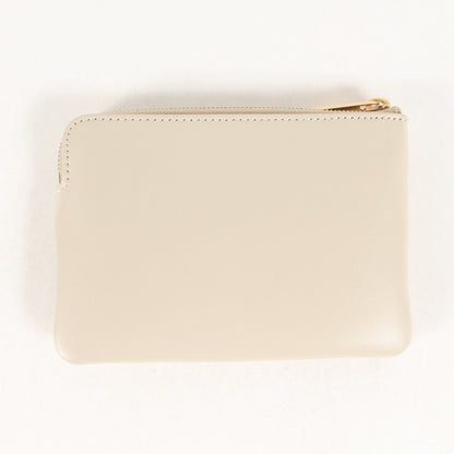 キーリング付き トリオンフ レザー コインケース (COIN AND CARD POUCH CUIR TRIOMPHE IN SMOOTH CALFSKIN TAN) / ポーチ カード